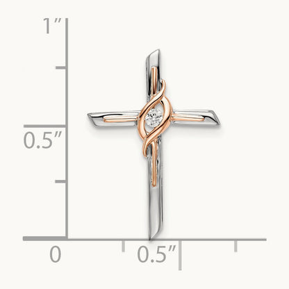 & Diamond Cross Chain Slide — photo set