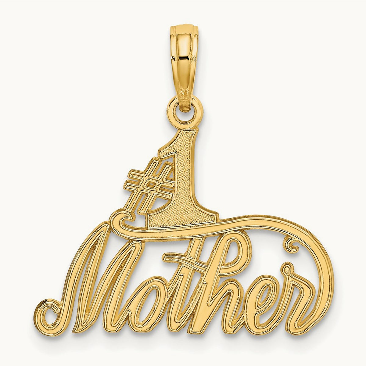#1 MOTHER Charm, 14K