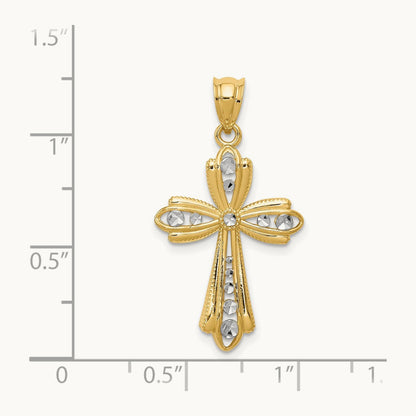 w/ Diamond Cut Cross Charm — photo set