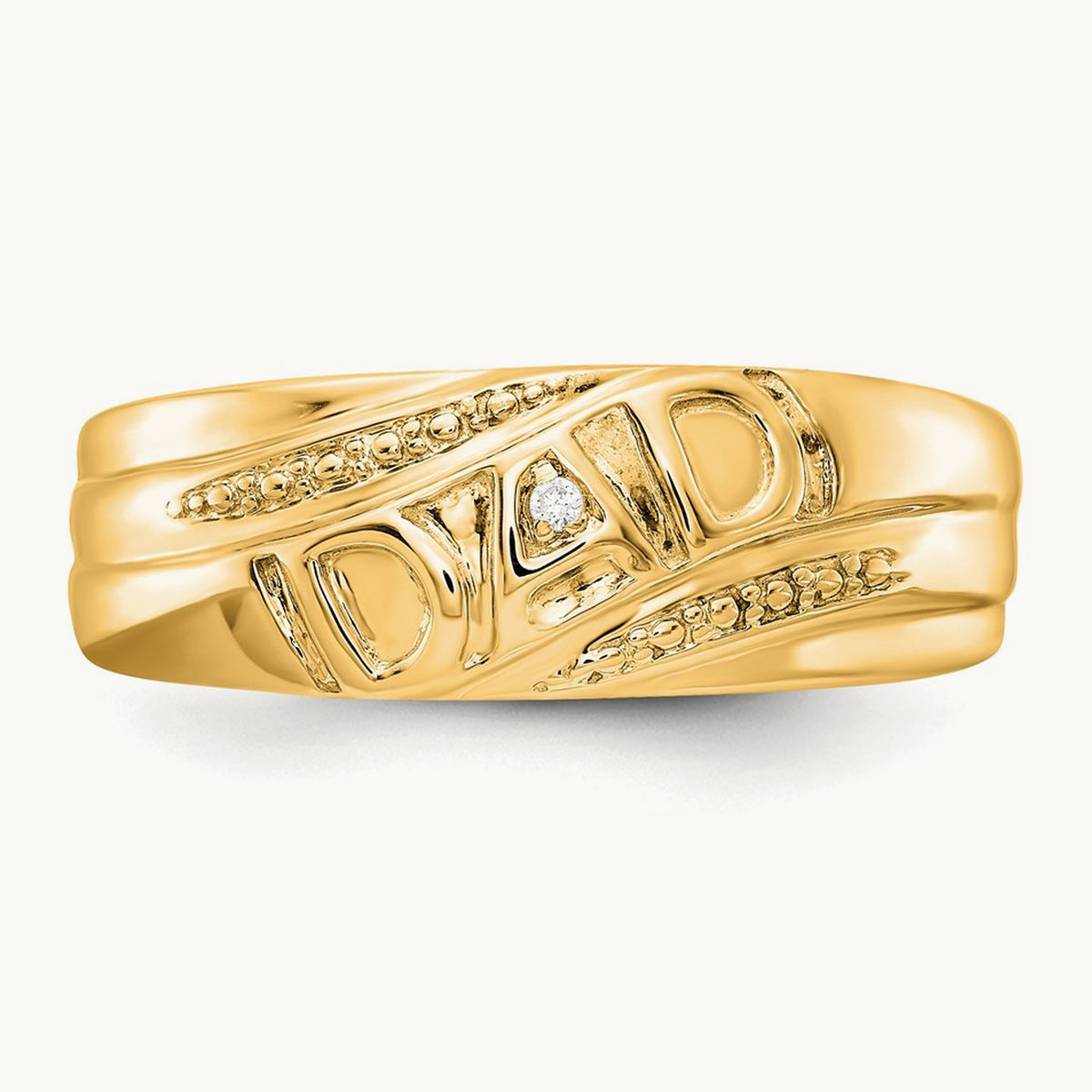 AA Diamond men's ring, 14K