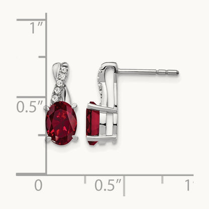 Ruby and Diamond Earrings — photo set