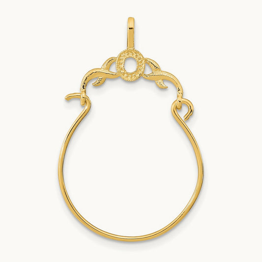 Charm Holder, 14K