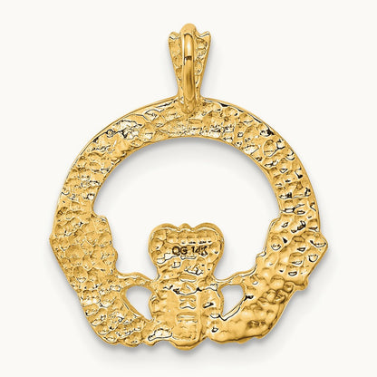 Claddagh Pendant, 14K