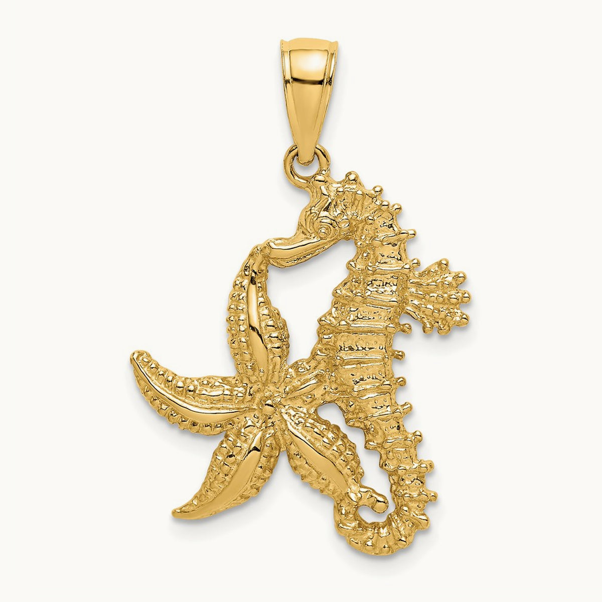 Starfish and Seahorse Charm — 32mm