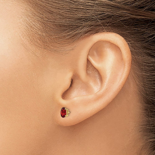 Garnet Earrings - January — photo set