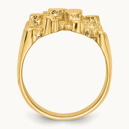 Gold Nugget Ring — photo set