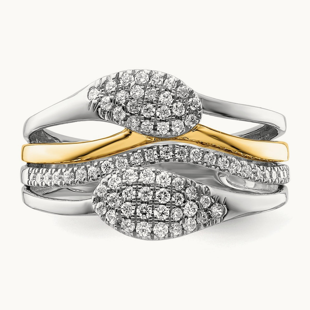 Fashion Ring, 0.50 ct tw Lab-Grown Diamond