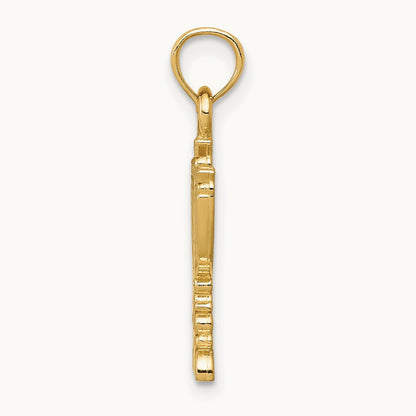 Menorah Pendant, 14K