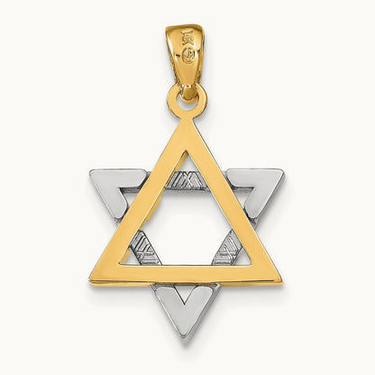 Star Of David Charm — photo set