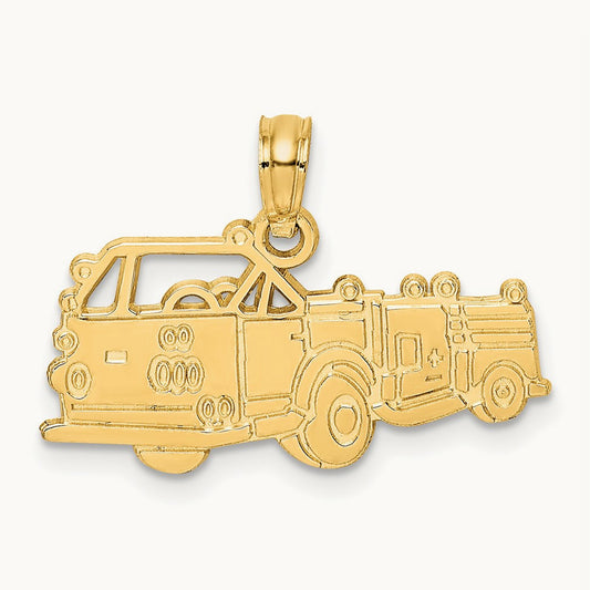 Fire Truck Charm — 11.6mm