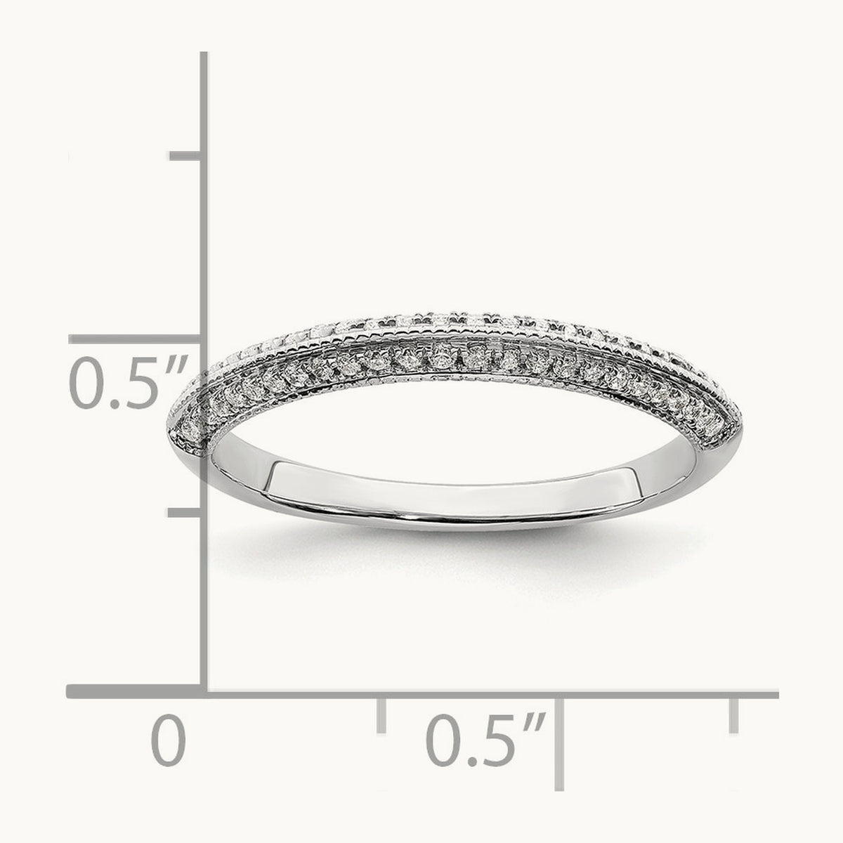 Complete Diamond Wedding Band — photo set