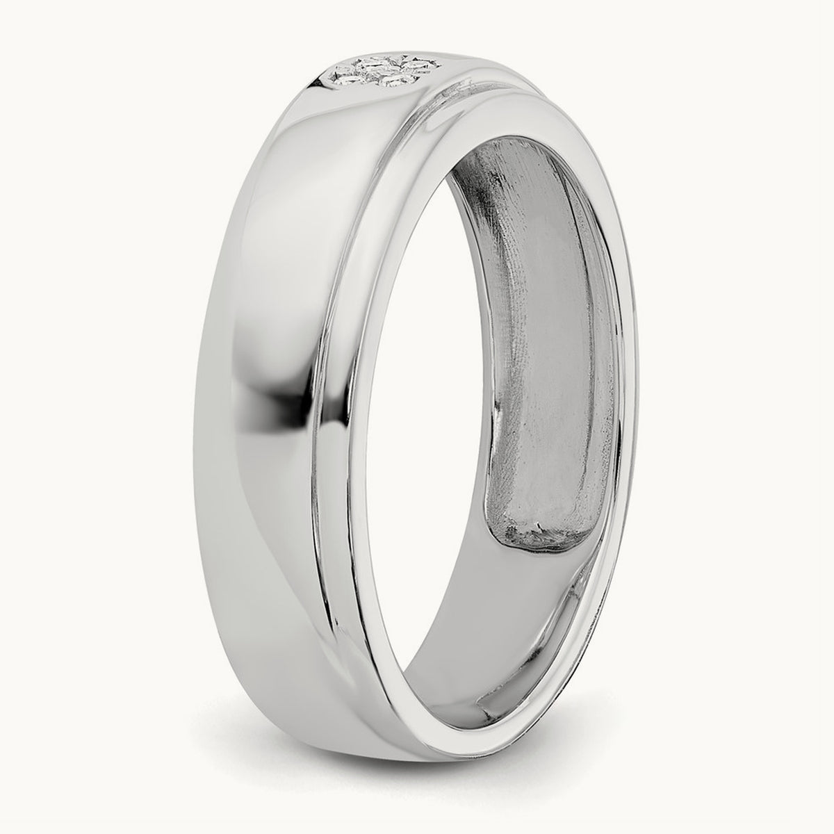 Diamond Womens Complete Wedding Band — photo set