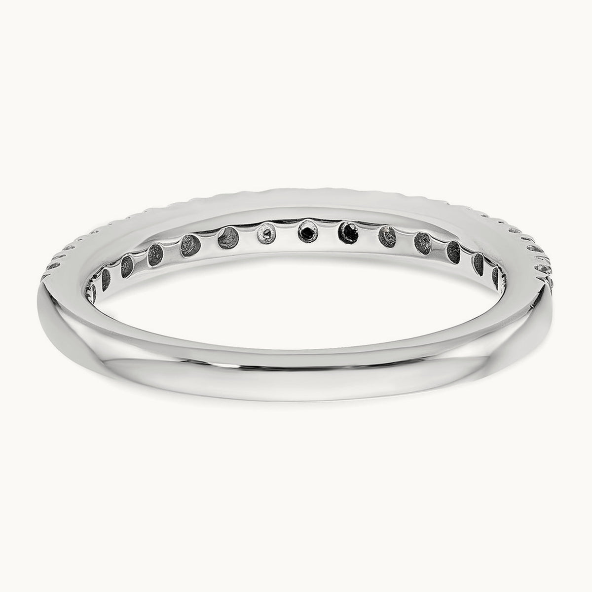 Diamond Band, 14K White Gold