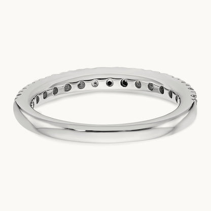 Diamond Band, 14K White Gold