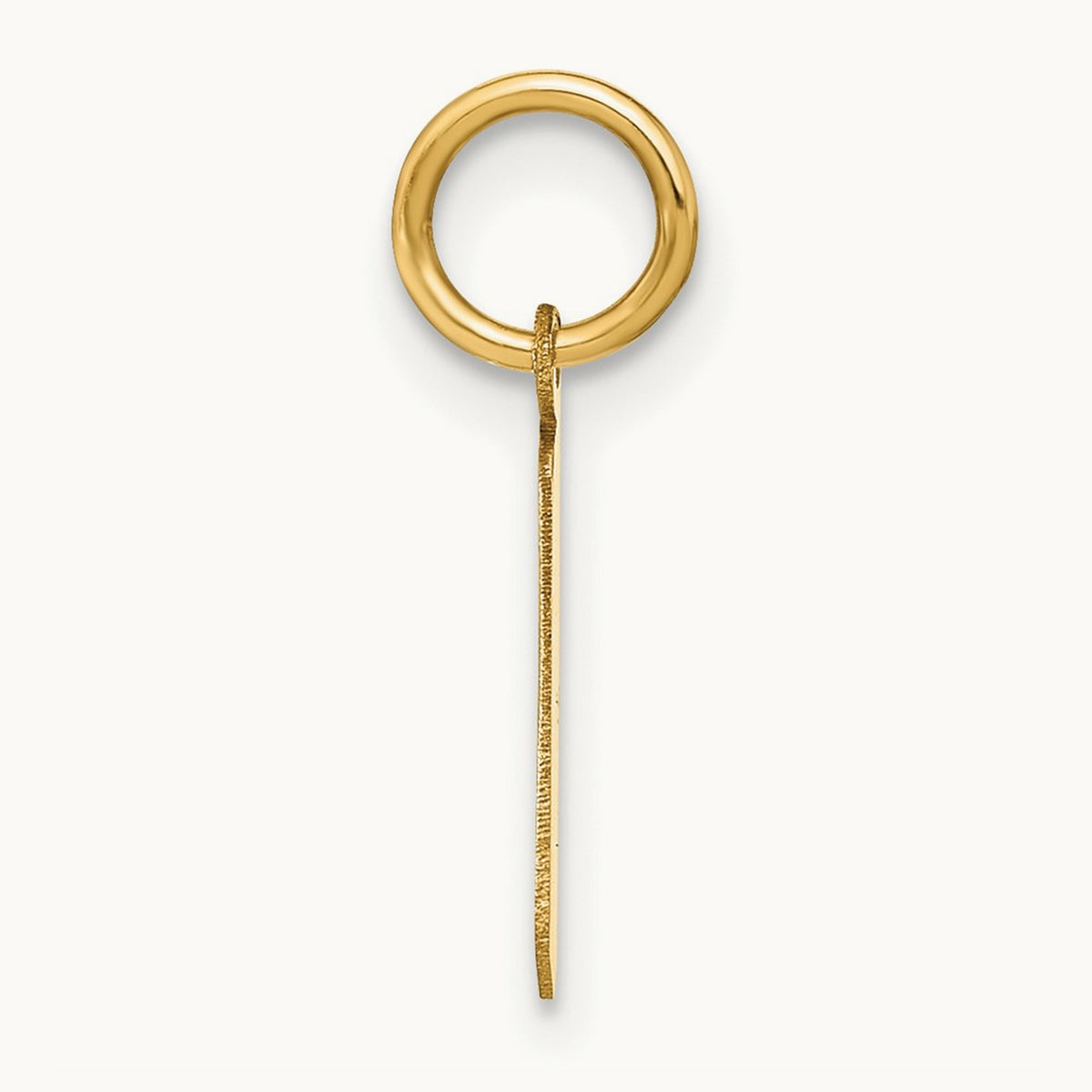 Lowercase Initial Pendant — L