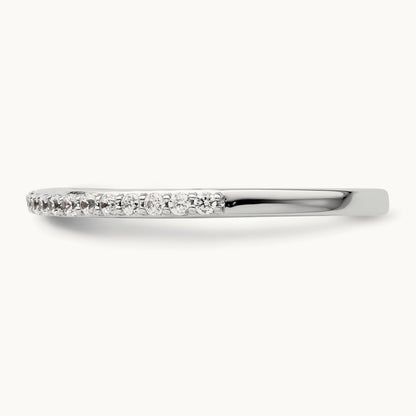 Diamond Band, 14K White Gold
