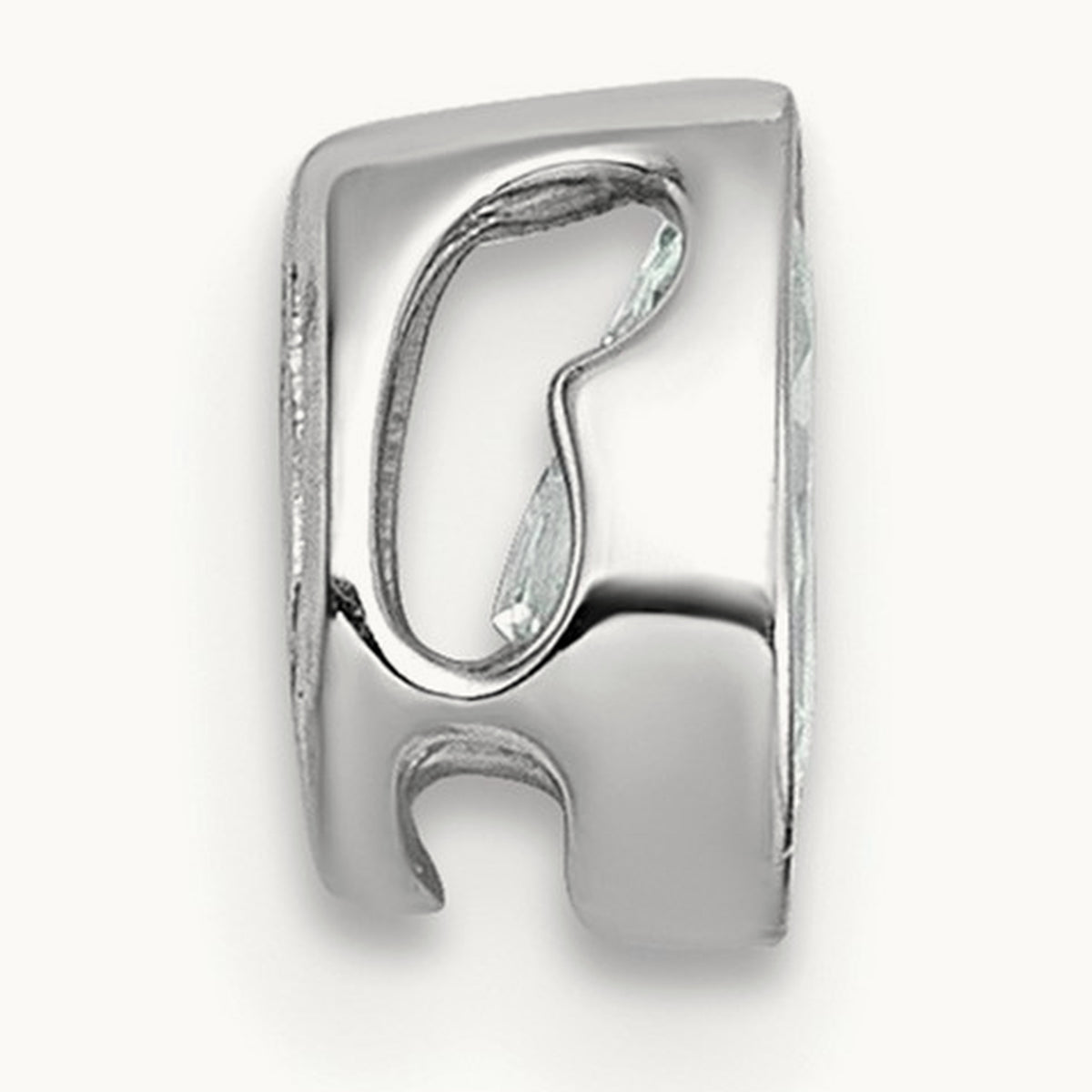 Pear Bezel Chain Slide, 0.25-3.00 ct tw Lab-Grown Diamond — 3/8 ct, VS (Best), 14K White Gold