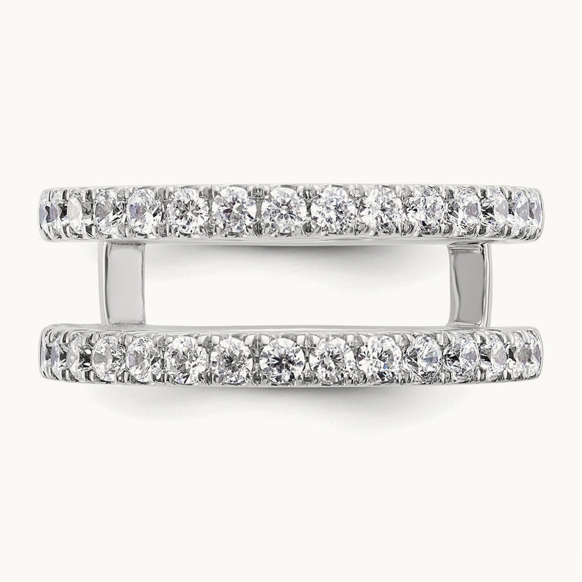 Ring Guard, 0.75 ct tw Lab-Grown Diamond — 14K White Gold