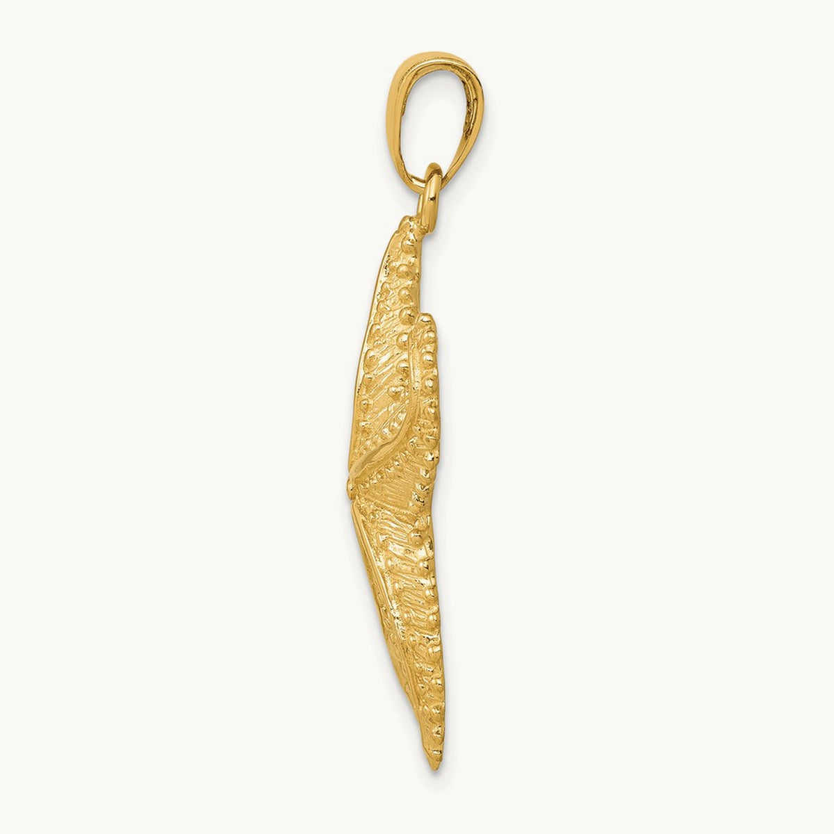 Starfish Pendant, 14K