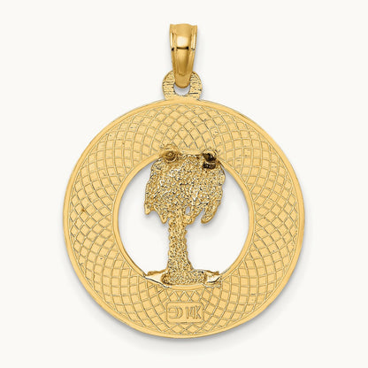 CHARLESTON Palm Tree Charm — photo set
