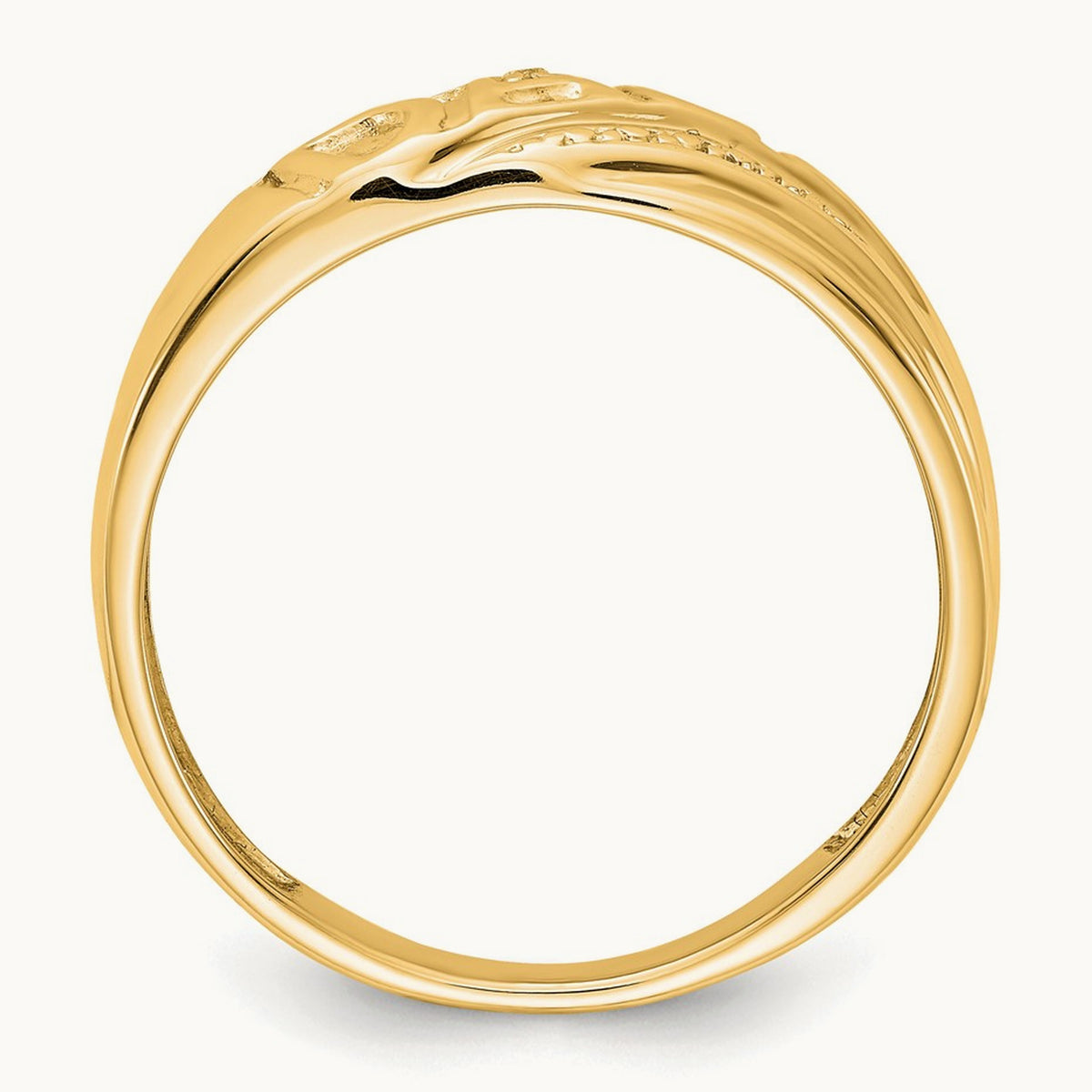 AA Diamond men's ring, 14K