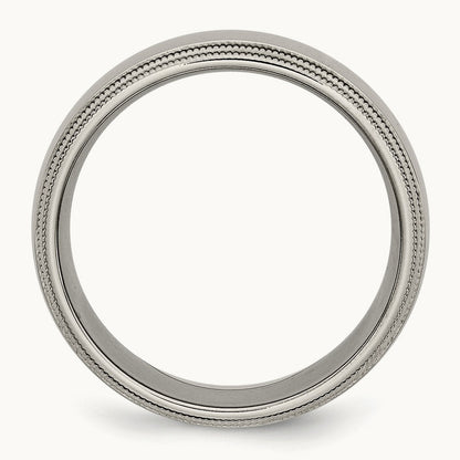 Polished Grooved and Beaded Edge Band — photo set