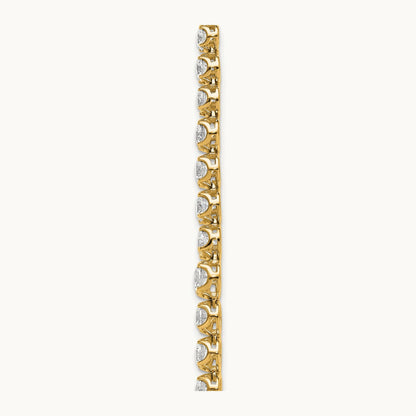 Graduated Tennis Necklace, 11.00 ct tw Lab-Grown Diamond