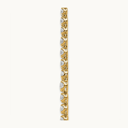 Graduated Tennis Necklace, 11.00 ct tw Lab-Grown Diamond