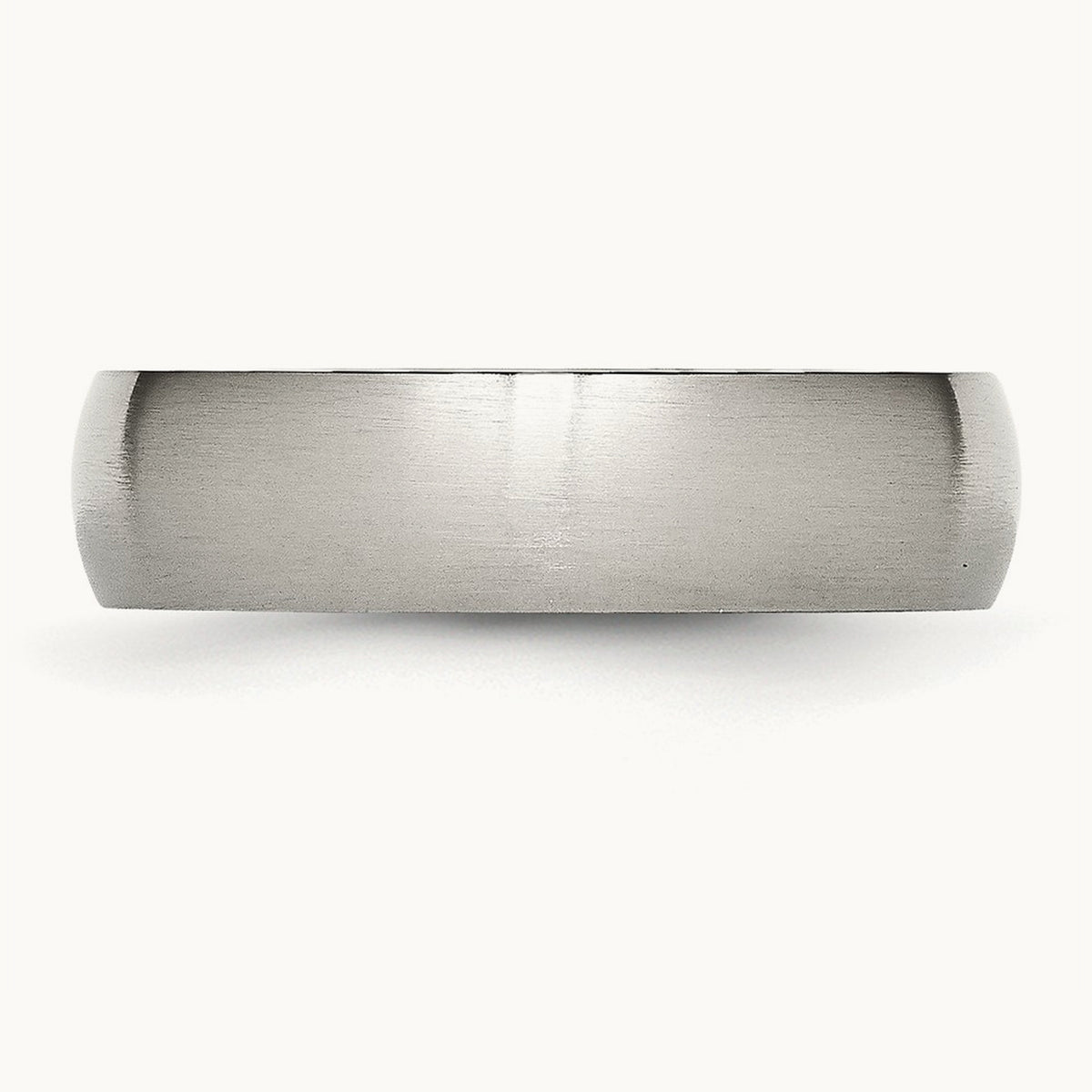 Brushed Half Round Band — 6mm, 10