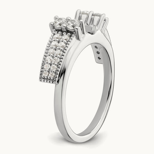 Ring Wrap, 0.50 ct tw Lab-Grown Diamond