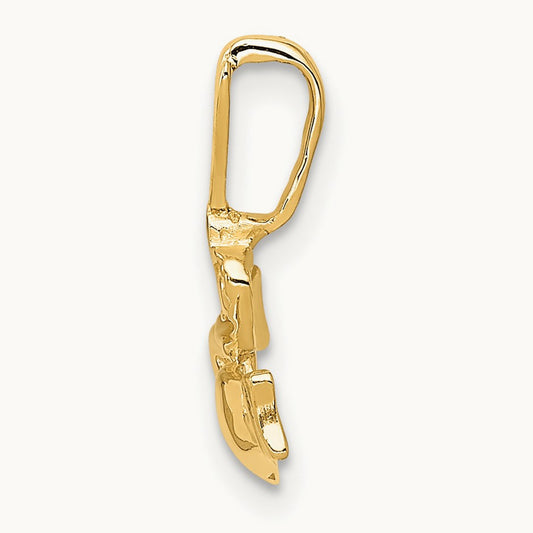 Claddagh Charm, 14K