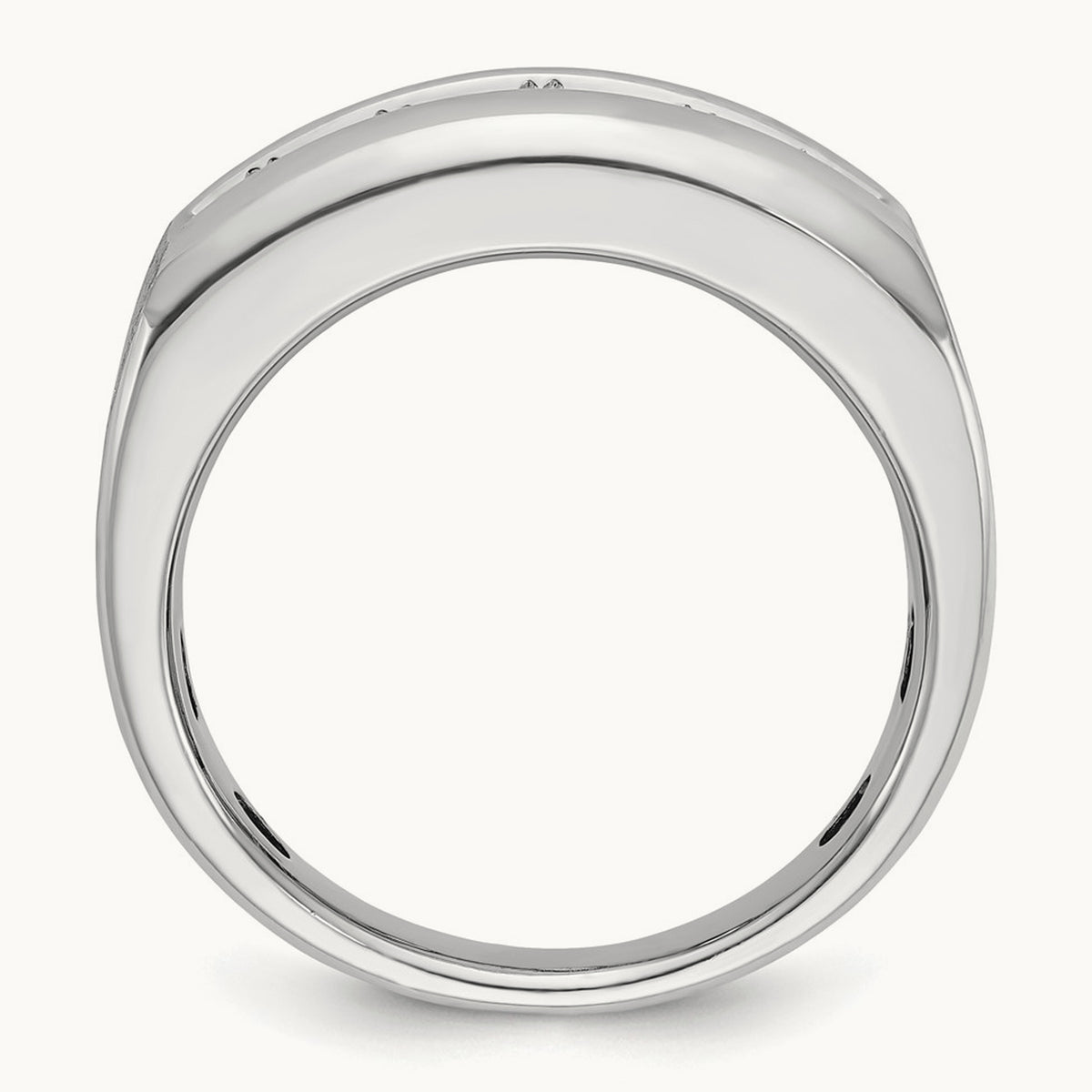 5 Stone Men's Ring, 1.00 ct tw Lab-Grown Diamond