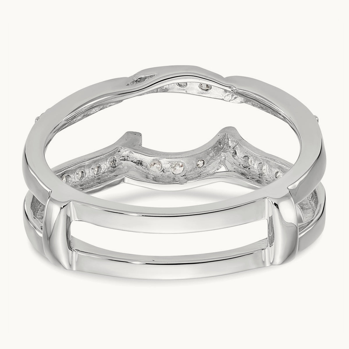 Diamond Guard, 14K White Gold