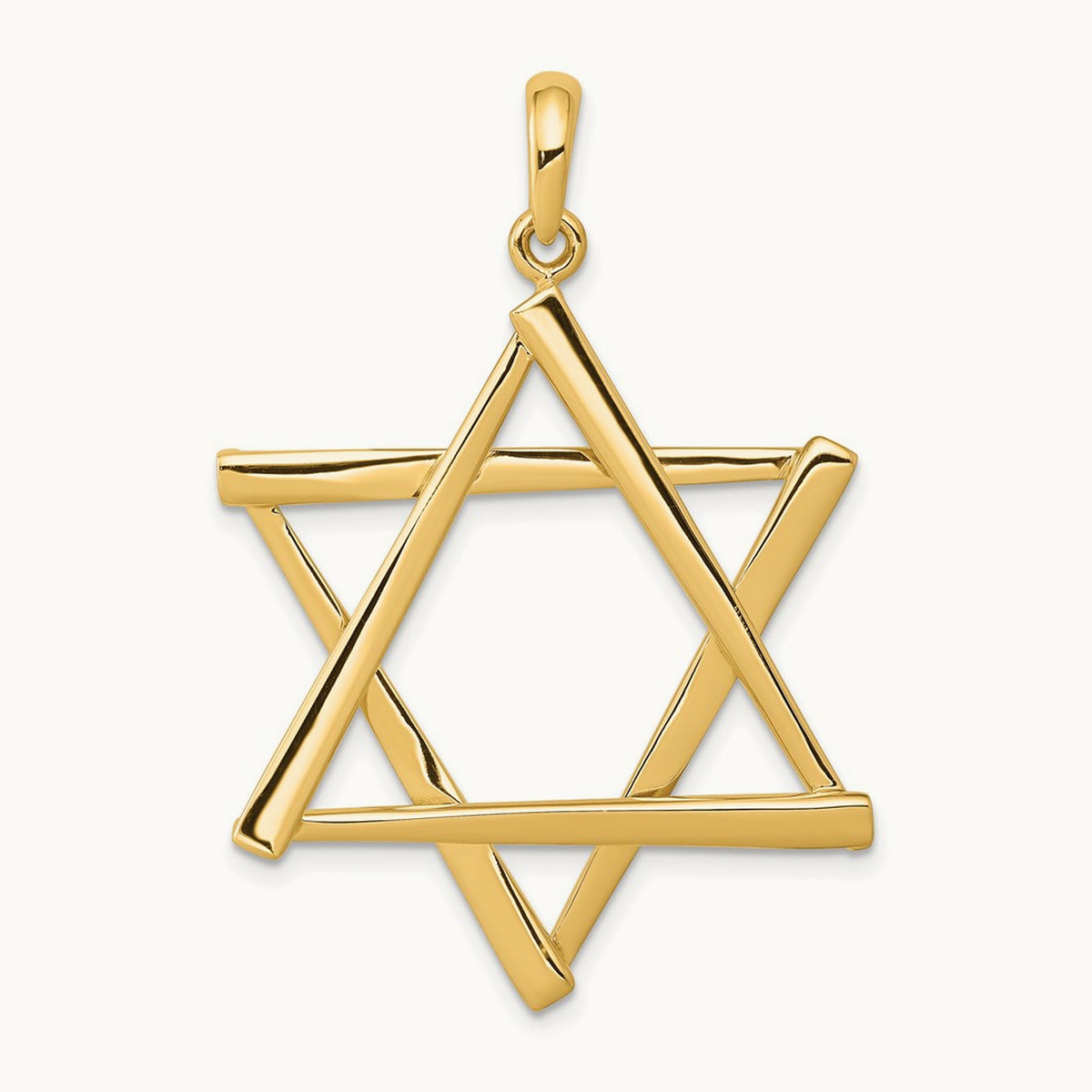 Star of David Pendant, 14K