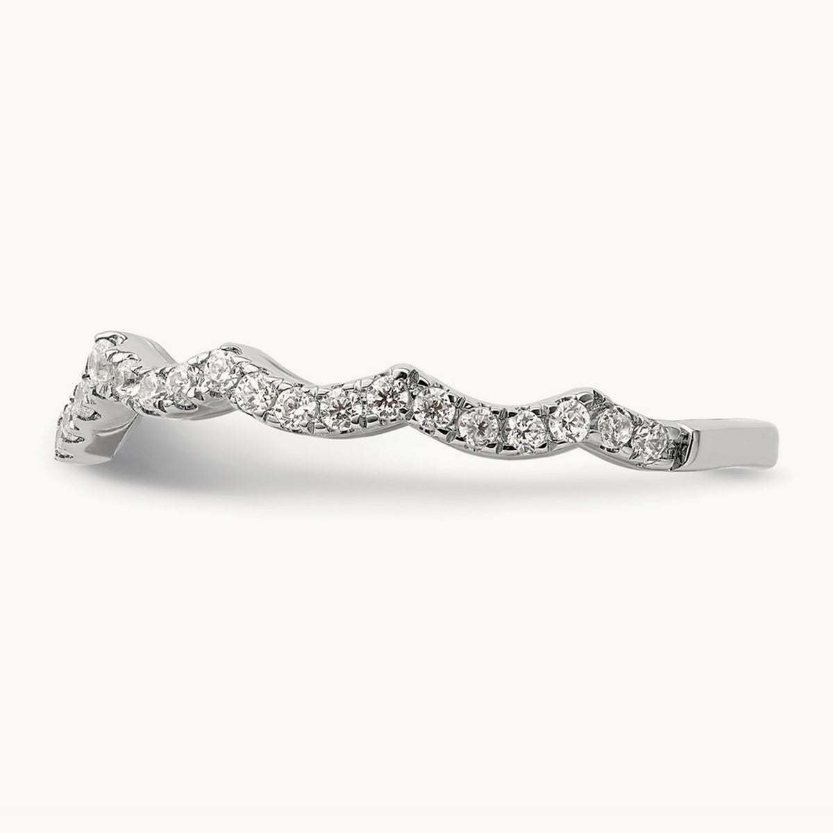 Wedding Band, 0.25 ct tw Lab-Grown Diamond