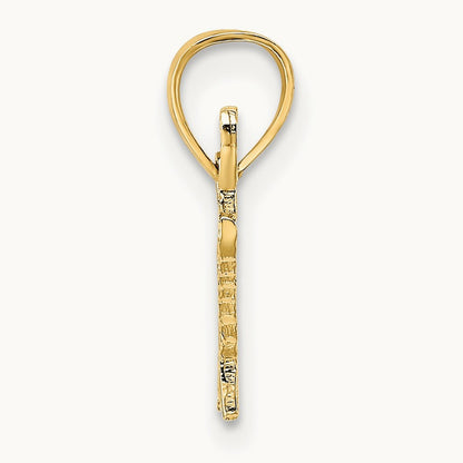 Polished and Textured SPECIAL Charm — 15.4mm