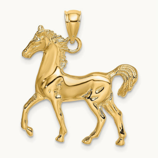 Polished Horse Charm — photo set