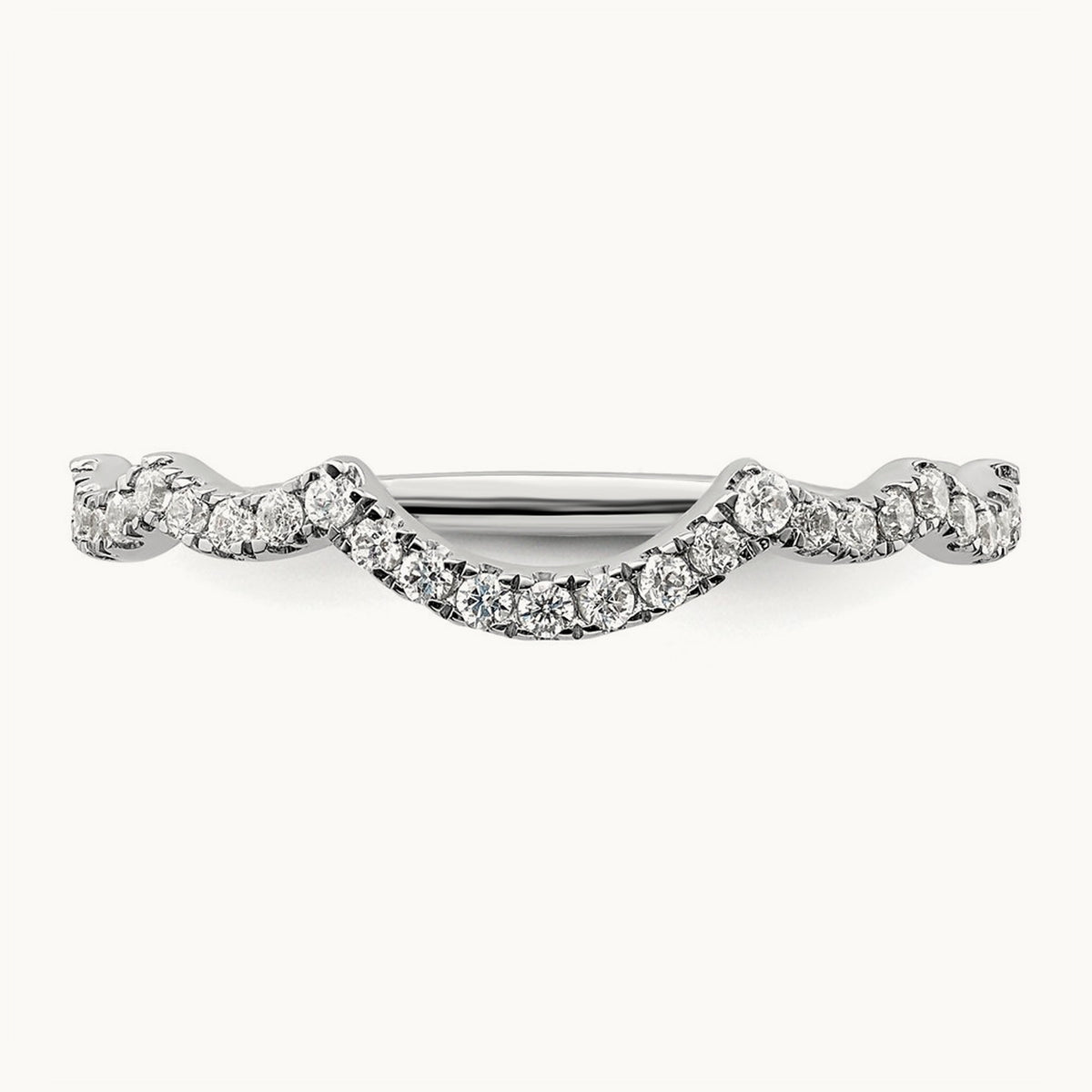 Wedding Band, 0.25 ct tw Lab-Grown Diamond