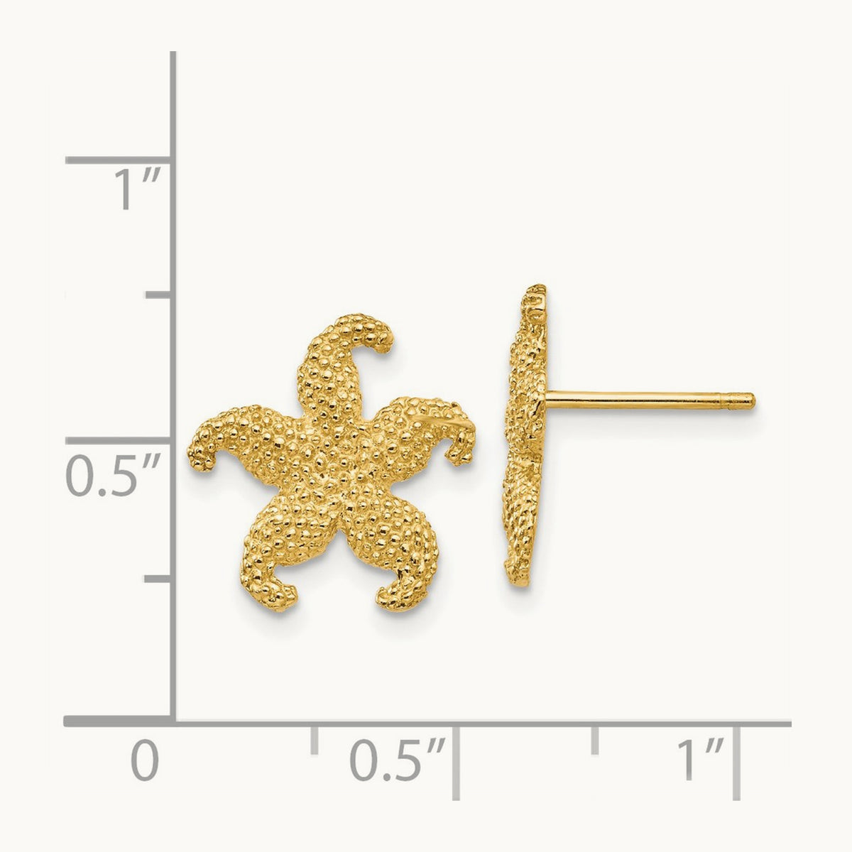 Starfish Post Earrings — photo set