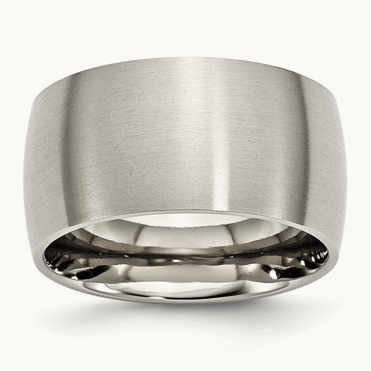 Brushed Half Round Band — 12mm