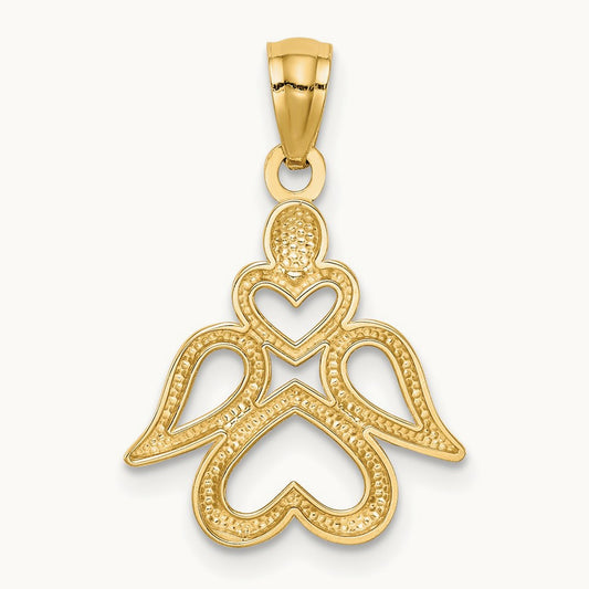 Angel Pendant, 14K