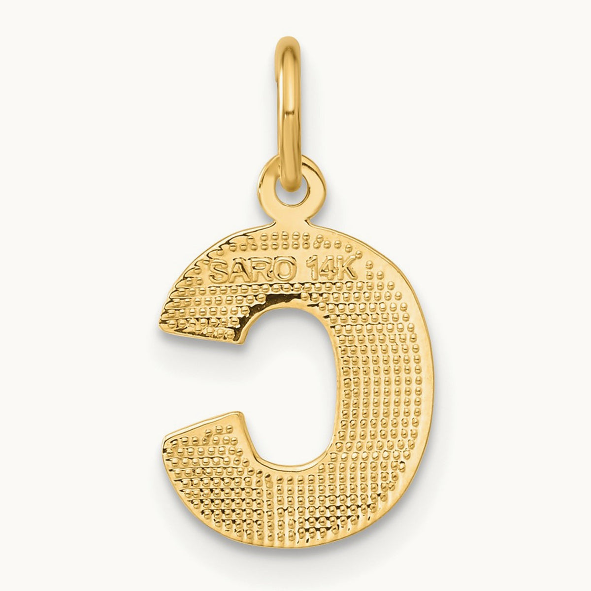Initial Charm — 14.65mm, C