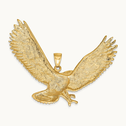 Eagle Pendant, 14K