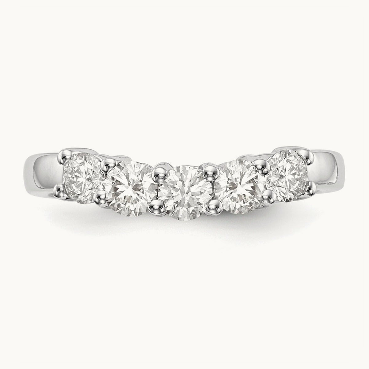 5-Stone Diamond Band — 0.81 ct tw, 7