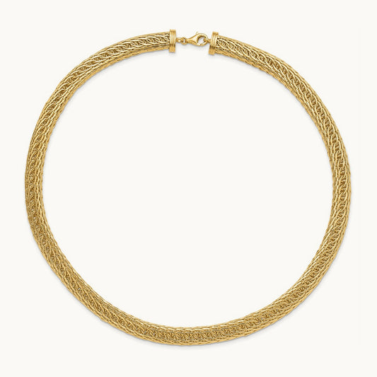 Fancy Multi-Link Necklace, 8.00mm, 14K