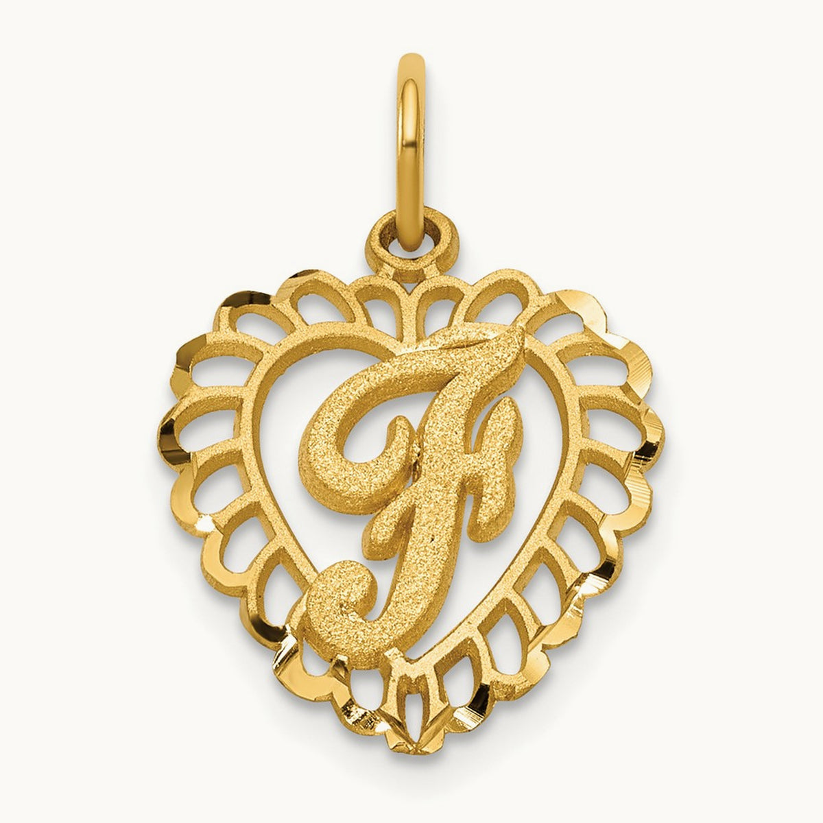 Heart Charm — F