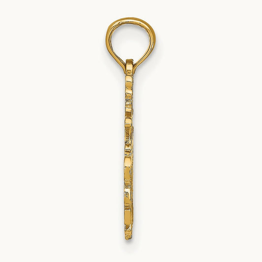 SAGITTARIUS Zodiac Charm — 14K Yellow Gold