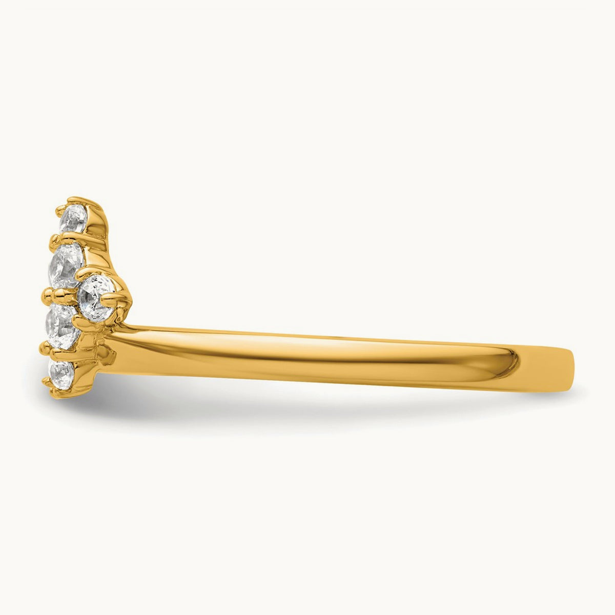 Complete Diamond Wrap Ring — 14K Yellow Gold