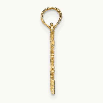 GEMINI Zodiac Charm, 14K