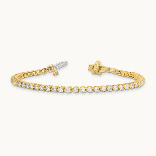 Tennis Bracelet, 3.25 ct tw Lab-Grown Diamond